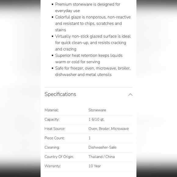 Le Creuset Signature 1.5L Pitcher- Azure Blue - Picture 5 of 8